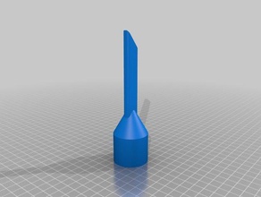 customized vacuum tool narrow nozzle household supplies 3d print model - Mito3D