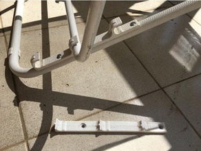 Reparatur Teil Garten long chair Teile Stuhl 3d print model - Mito3D