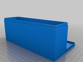 box voor kitspatel containers customized 3d print model - Mito3D