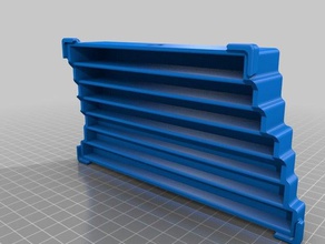 euro money trays organization 3d print model - Mito3D