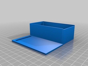 caixa voor kitspatel recipientes personalizado 3d print model - Mito3D