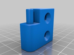 ikea lack raiser window holder door hinges filament guide lock 3d printer accessories freecad tronxy 3d print model - Mito3D