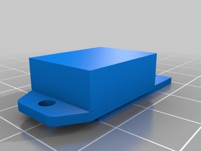 mockup dht22 temperature hygrometry sensor 3d printing freecad 3d print model - Mito3D