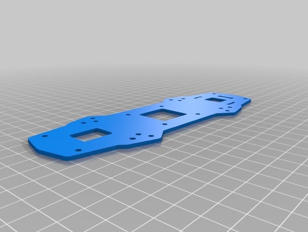 realacc zmr 180 210 bottom plate replace broken pdb 3d printing 3D print model - Mito3D