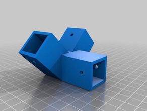 20x20 sujungimas kubui A impressão 3d 3d print model - Mito3D