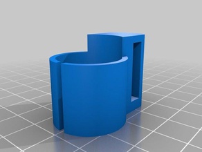 meine angepasste zäh einfache und anpassbare Schnorchel-clip sport & im freien kundengebundene 3d print model - Mito3D