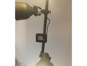 jbl gehen Rohr montieren audio enceinte Stehlampe lampadaire Lautsprecher 3d print model - Mito3D