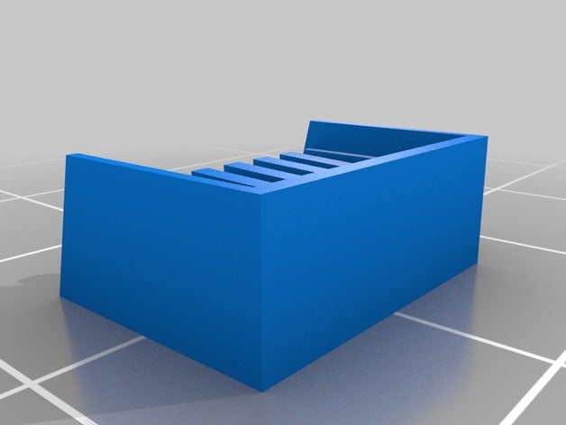 soap dish first post bathroom holder tray 3D print model - Mito3D