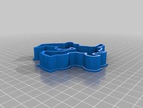 witch cookie cutter 3d printing 3d print model - Mito3D