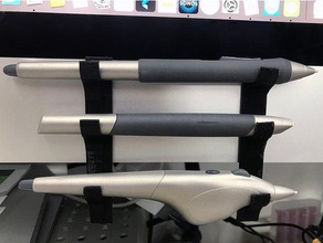 wacom pen holder tool holders & boxes 3d print model - Mito3D