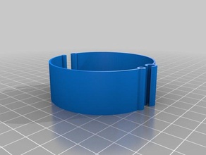 hebilla simple pulsera - 24 x 30 12 las pulseras personalizado 3d print model - Mito3D