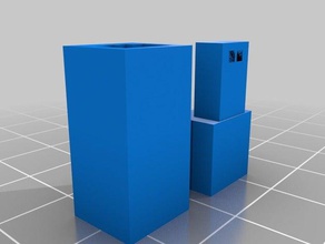meine individuelle ikea-ledberg-Leiste-Streifen-buchsen Dekor kundengebundene 3d print model - Mito3D