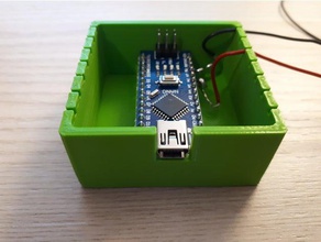 arduino nano box electronics case 3d print model - Mito3D