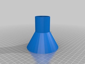 my customized wide-mouth funnel tools 3d print model - Mito3D
