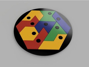 de puzzle puzzles 3d print model - Mito3D
