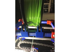 ft-5 spool rollers 3d printer parts folgertech 3d print model - Mito3D