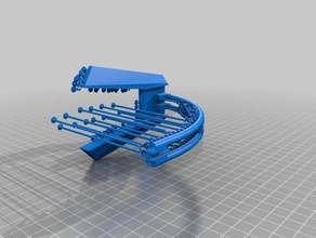 mouse cable holder c soportes 3d printing 3d print model - Mito3D