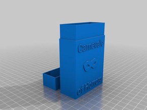 carnevale Schrecken box Spiele kundengebundene 3d print model - Mito3D