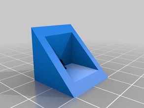 corner bracket hole 3d print model - Mito3D