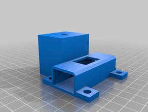 45-40v 5v usb boîtier boîte de commutation l'électronique 12v 3d print model - Mito3D