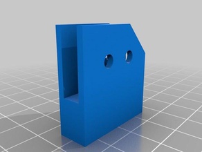 box 1 gamba di lato La stampa 3d staffa montaggio 3d print model - Mito3D