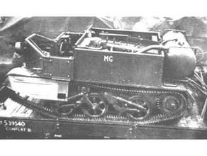universal carrier wasp Fahrzeuge british tank Waffe ww2 den zweiten Weltkrieg 3d print model - Mito3D