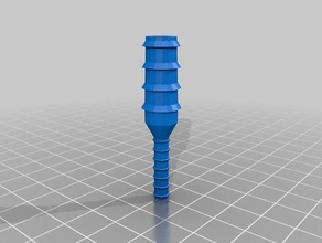 acoplador gardena pequena de tubos diy personalizado 3d print model - Mito3D