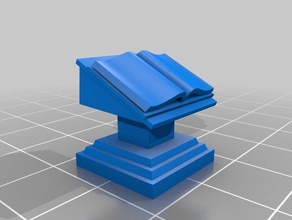 leggio mobilia di modello 28mm dungeon medicazione mobili leggio- miniature 3d print model - Mito3D