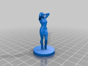 ragazza sexy giochi 3d print model - Mito3D