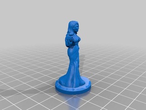 femme fatale jogos 3d print model - Mito3D