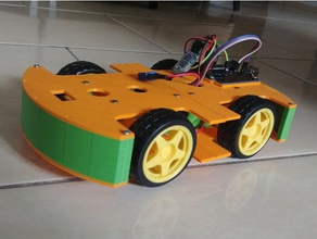 arduino voiture la robotique 3d print model - Mito3D