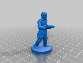gangster av tüfeği oyunlar 3d print model - Mito3D