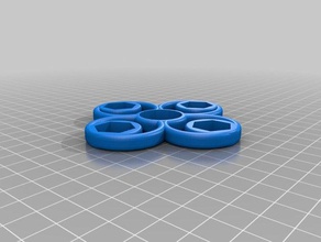 spinner arcos juguetes y accesorios de juego fidget-juguete fidget juguete 3d print model - Mito3D