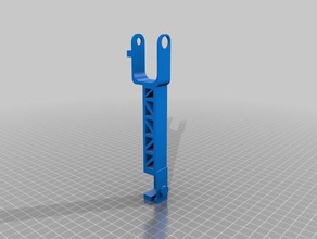 extensão do braço de micro robot A impressão 3d 3d print model - Mito3D