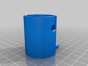 riutilizzabile per camper gpl bombola del gas dust cap La stampa 3d 3d print model - Mito3D