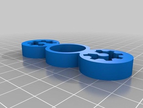 gear spinner customized mechanical toys 3d print model - Mito3D
