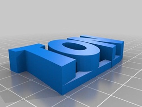 Tonne Skulpturen kundengebundene 3d print model - Mito3D