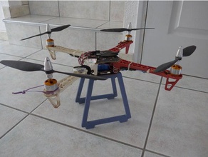 carrello di atterraggio dji f450 r c i veicoli gambe drone l'atterraggio 3d print model - Mito3D