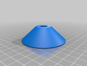 cone spool holder v1 3d printer accessories anet creality ender-2 3d print model - Mito3D