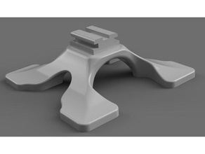 sony minolta flash foot stand camera minotla 3d print model - Mito3D