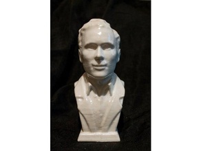 theodore robert bundy busto esculturas do masculino 3d print model - Mito3D