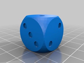 w rfel klein - dice small 3d printing 3d print model - Mito3D