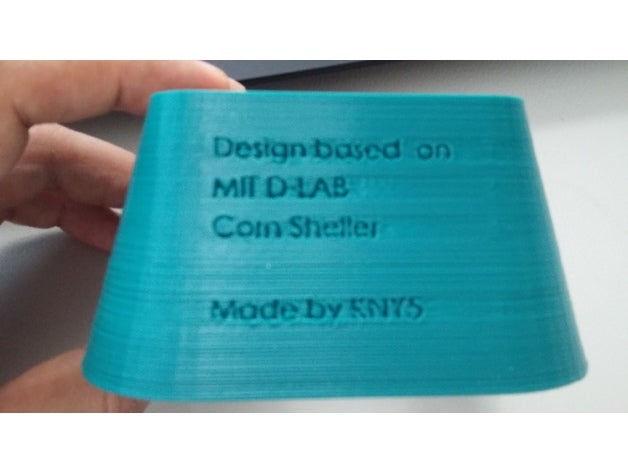hand-held-mais sheller hand-Werkzeuge 3D print model - Mito3D