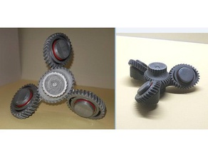spinner eliptik dişli oyuncak & oyun aksesuarları elips dişliler engrenages fidget oyuncaklar 3d print model - Mito3D