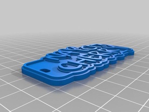 cherry keychain Schlüsselanhänger kundengebundene 3d print model - Mito3D