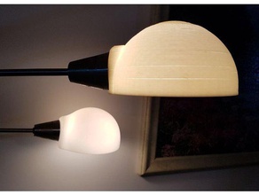 Lampe dome Dekor 3d print model - Mito3D