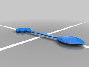 spoon 3d printing 3d print model - Mito3D