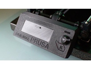 prusa i3 mk2 tela lcd de cache Impressora 3d acessórios 3d print model - Mito3D
