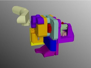 Impresora 3d 4 1 alimentador de caja cambios extrusoras fabricante select plus seleccionar v2 3d print model - Mito3D