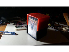 due pezzi deckbox + toploader giocattolo & accessori di gioco 3d print model - Mito3D